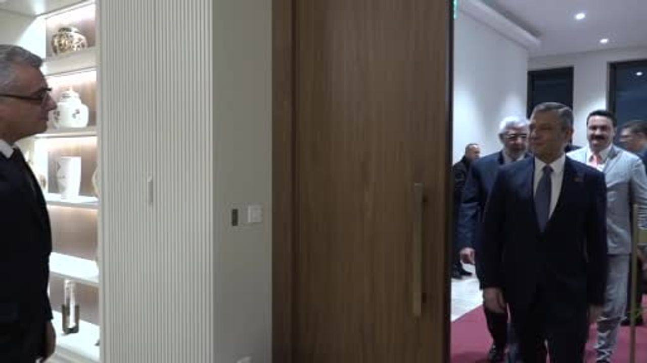 KKTC Cumhurbaşkanı Tufan Erhürman, CHP Genel Başkanı Özgür Özel’i kabul etti