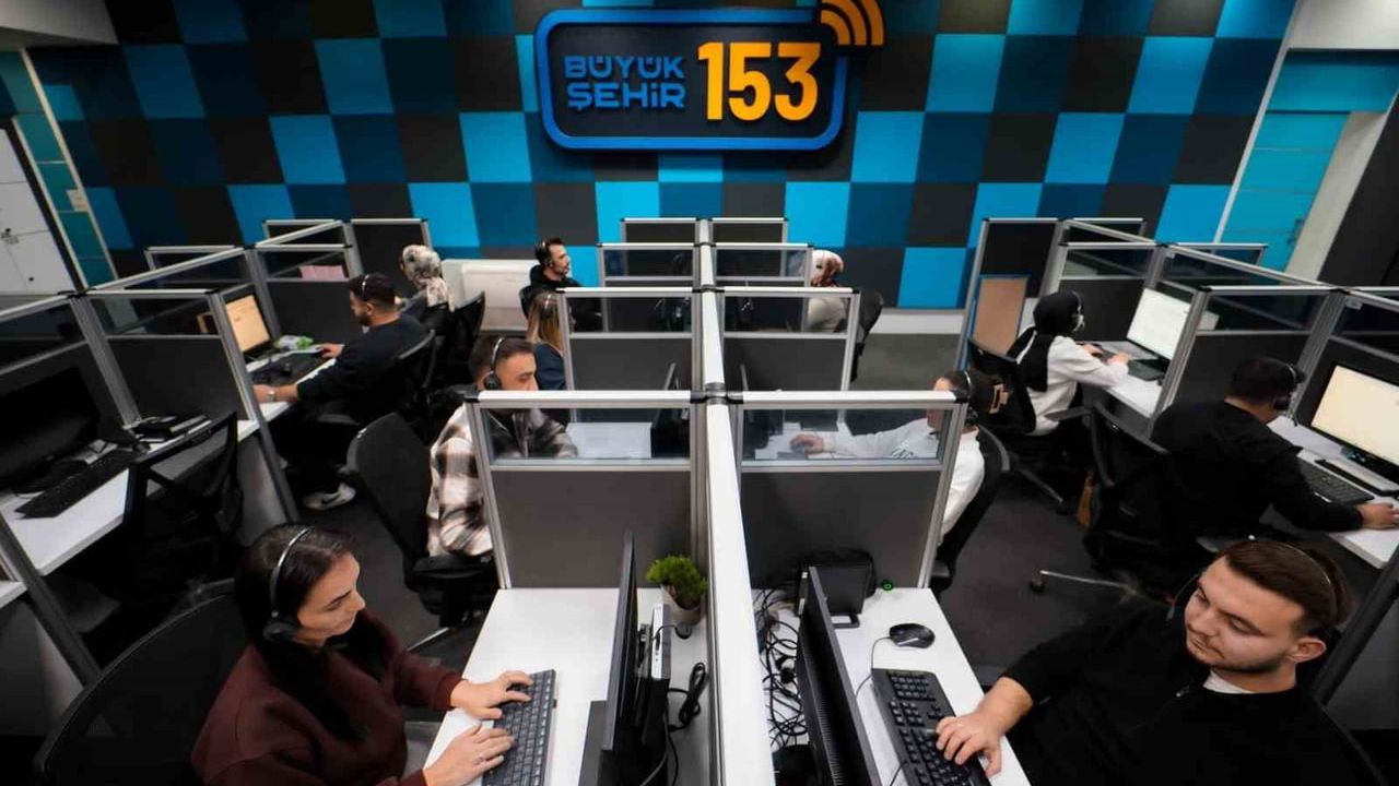 Kocaeli 153 Çağrı Merkezi 2025’te 970 Bin Vatandaşa Hizmet Sağladı