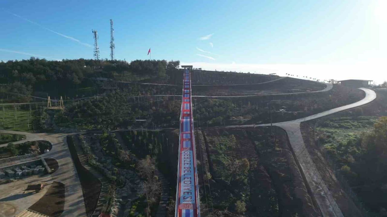 Kocaeli'de Pelitli Mesire Alanı nisan ayında açılacak: 207 metrelik kaydırak ve 7 bin kişilik kapasite