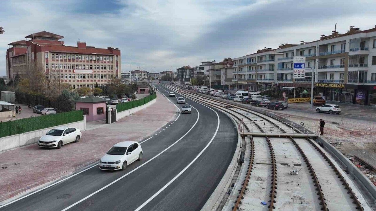Konya’da Adliye–Şehir Hastanesi raylı sistem bağlantısında son aşama