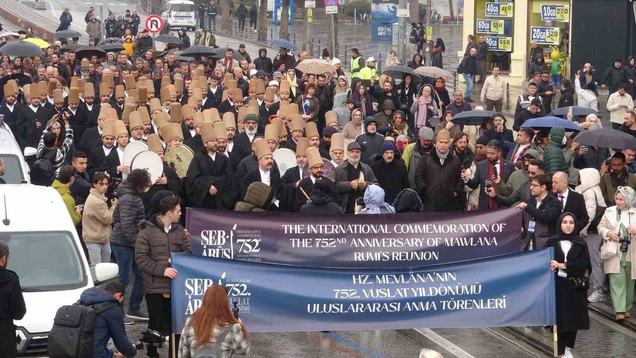 Konya'da Hazreti Mevlana'nın 752. Vuslat Yıldönümü Anma Törenleri (Şeb-i Arus) başladı