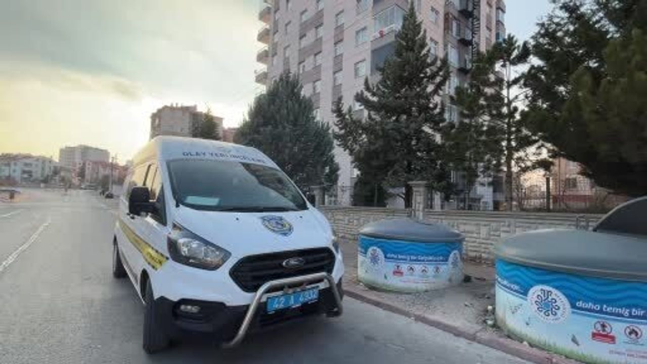 Konya'da tartışma sonucu eşi bacağından vuruldu; şüpheli yakalandı