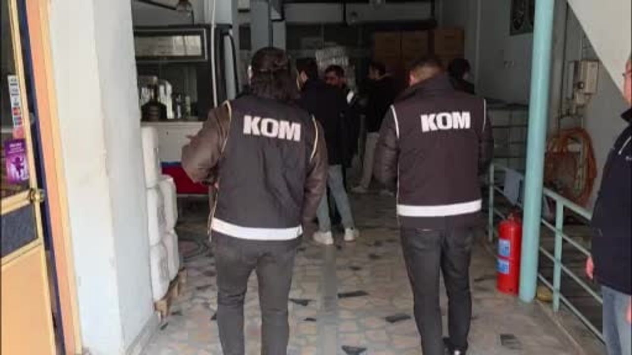 Konya'da yılbaşı öncesi sahte ve kaçak alkol denetimleri sıkılaştırıldı