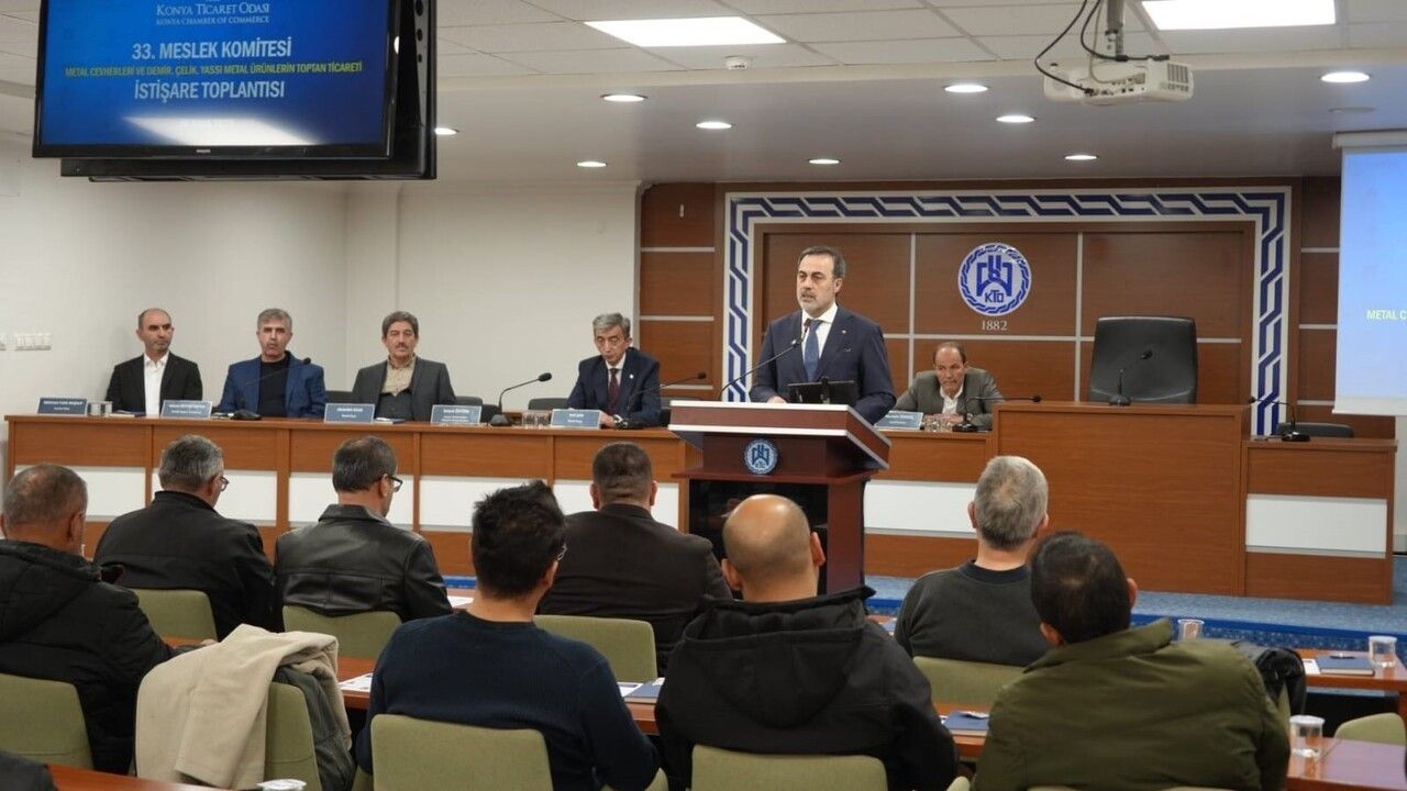 Konya, İç Anadolu'nun Metal Tedarik Üssü: KTO 33. Meslek Komitesi İstişare Toplantısı