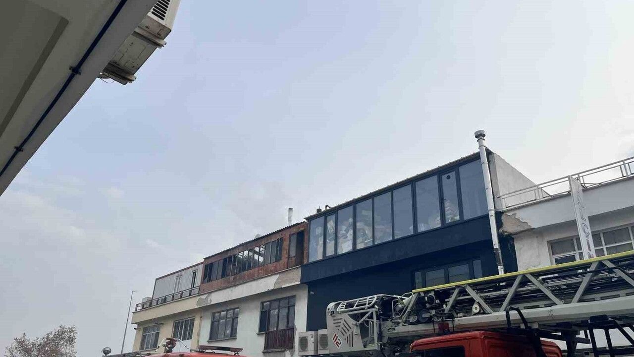 Konya Karatay'da şeker imalathanesinin kazan dairesinde yangın; can kaybı yok