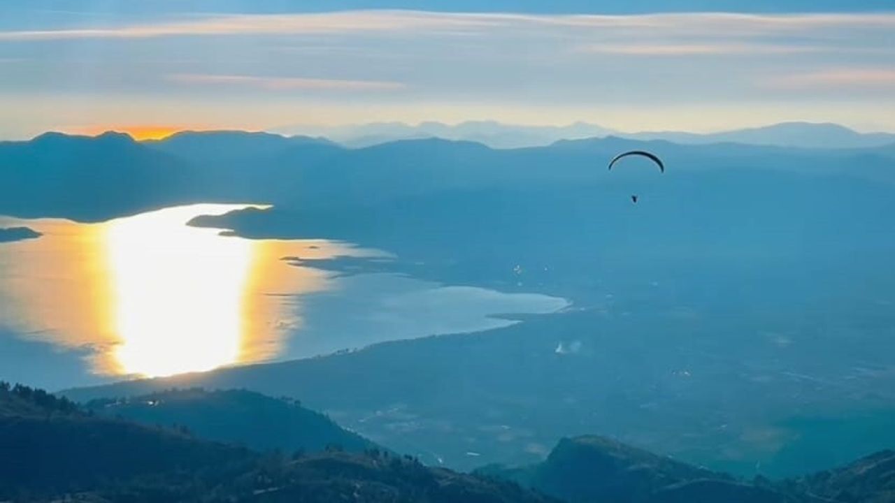 Köyceğiz Gölgören Dağı yamaç paraşütü için uygun bulundu