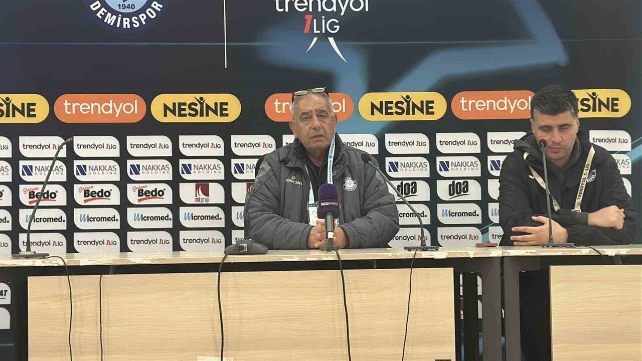 Kubilayhan Yücel: "Az hata yapsak galibiyet içten bile değildi" — Adana Demirspor 3-3 Hatayspor