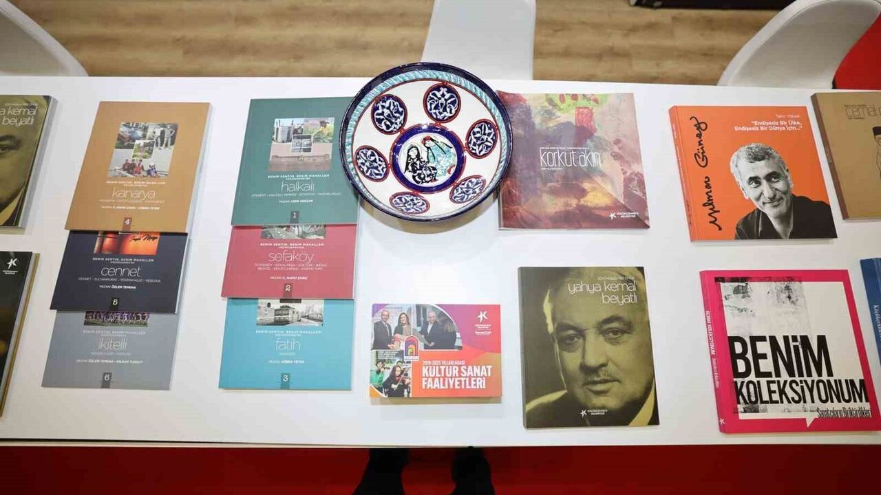 Küçükçekmece Belediyesi, 42. Uluslararası İstanbul TÜYAP Kitap Fuarı'nda 33 yayınıyla yer aldı