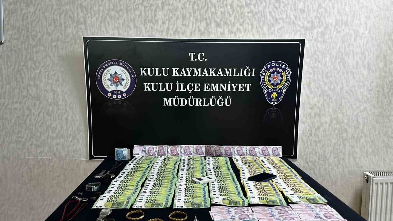 Kulu'daki hırsızlık şüphelisi Aksaray'da yakalandı