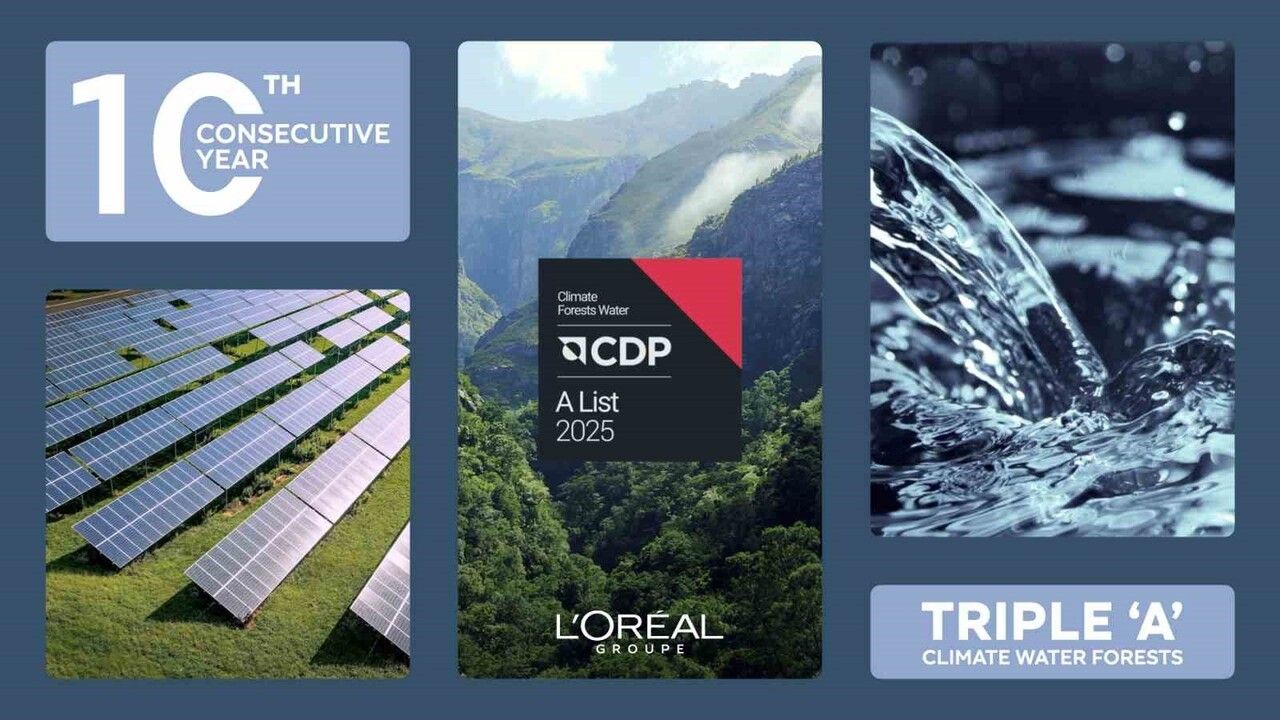 L’Oréal Grup, CDP’den üst üste 10. kez 3A notu aldı