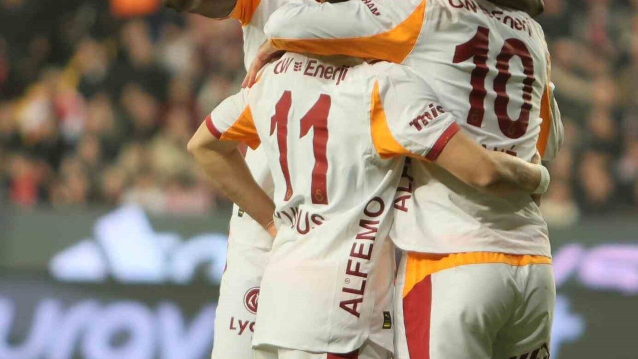 Leroy Sane, Galatasaray formasıyla ligde üç maçlık gol serisini sürdürdü