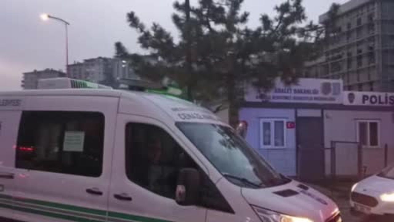 Libya askeri heyetinin cenazeleri Adli Tıp Kurumu'na getirildi