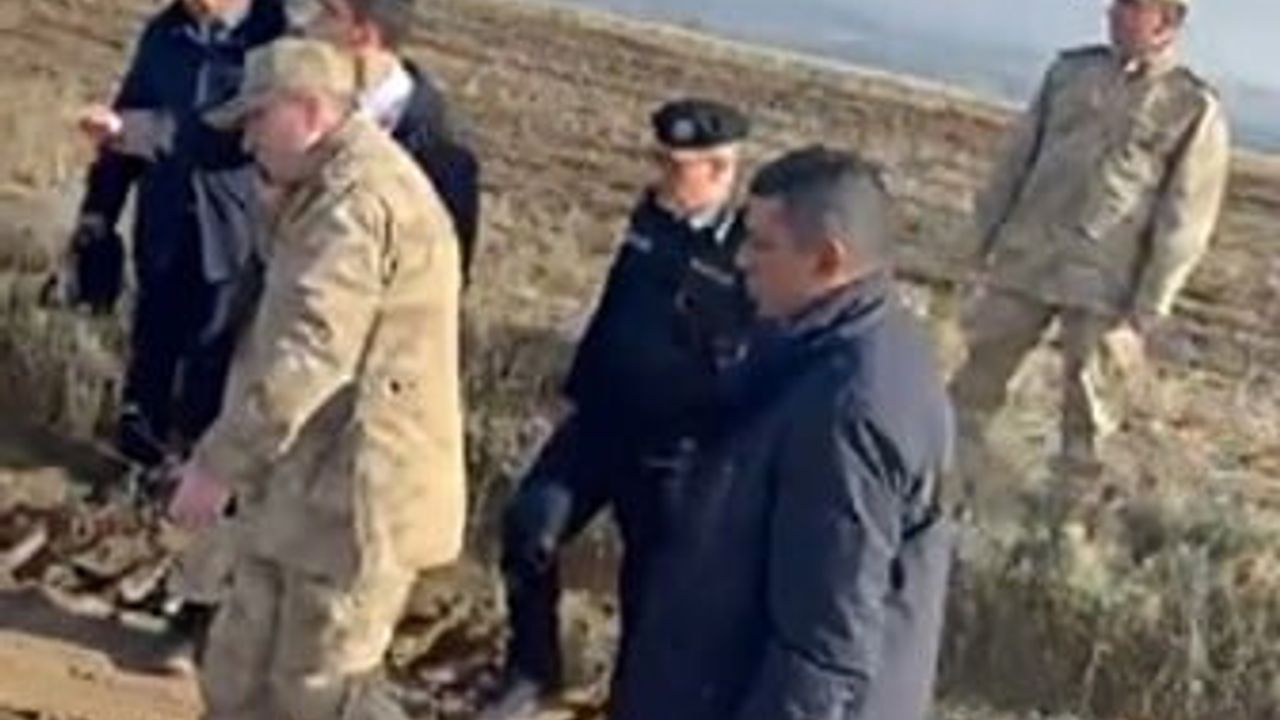 Libya Genelkurmay Başkanı'nı Taşıyan Heyet, Haymana'daki Uçak Kazası Bölgesinde