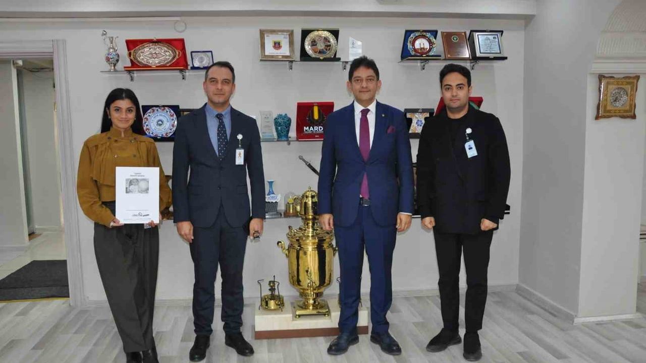 LÖSEV, Erzurum İrtibat Ofisi'ni Tanıtmak İçin ETB Başkanı Hakan Oral’ı Ziyaret Etti