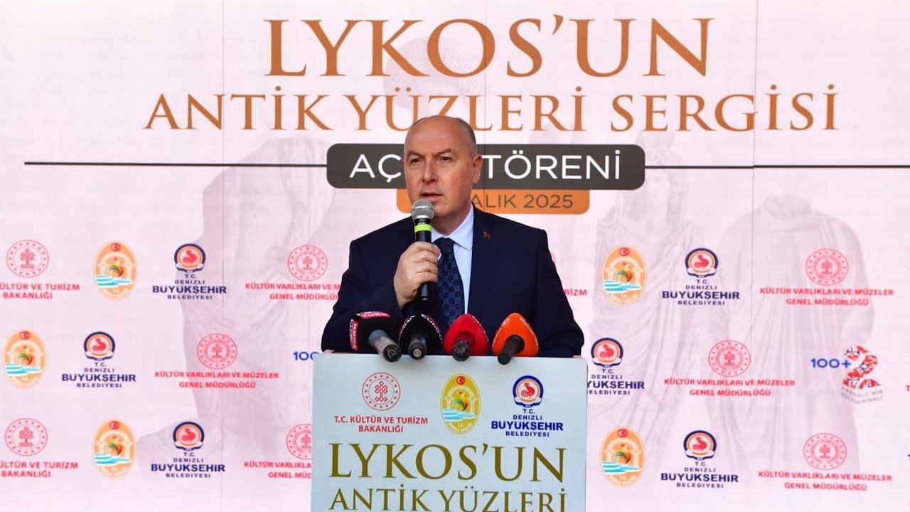 Lykos’un Antik Yüzleri Sergisi Denizli'de Açıldı — 102 Sergi Projesinin Finali