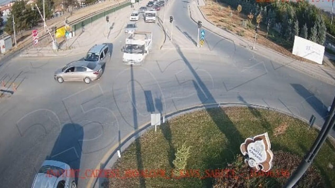 Malatya'da 5 Trafik Kazası KGYS Kameralarına Yansıdı