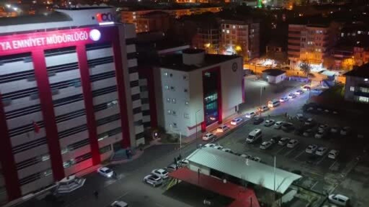 Malatya'da Kent Genelinde Huzur ve Güven Uygulaması