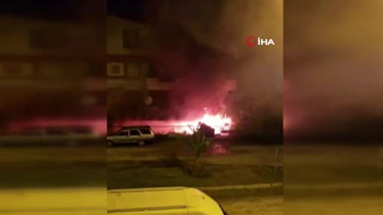 Manavgat Side'de zemin kat yangını: Ev sahibi kundaklama iddiasında bulundu, kiracı gözaltına alındı