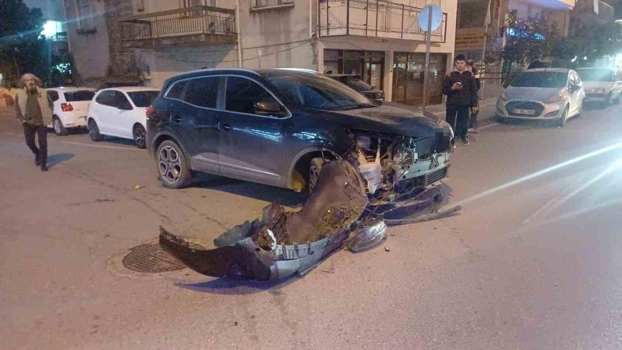 Manavgat'ta motosiklet sürücüsü, 10 bin liralık önceki kaza sonrası yeniden kaza yaptı