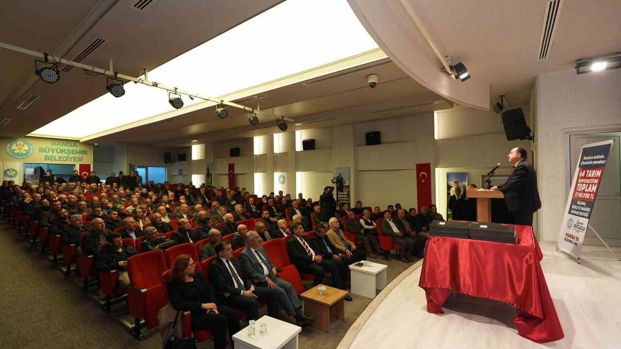Manisa Büyükşehir’den 63 kooperatife 57 milyon TL destek — Sulama ve su verimliliğine öncelik