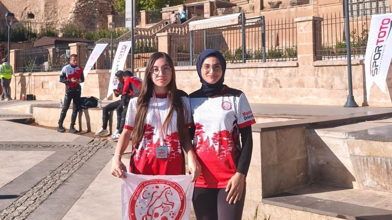 Manisa, Mardin'de Türkiye Oryantiring Şampiyonası 2. Kademe'de 9 madalya ve 5 kupa ile öne çıktı
