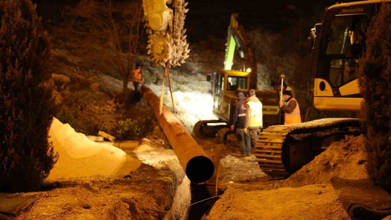 Mardin'de İçme Suyu Projesinde Yatay Geçişin 4’cü Etabı Tamamlandı