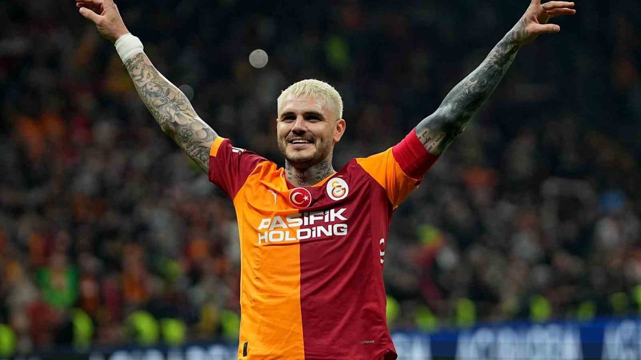 Mauro Icardi, Galatasaray'ın Süper Lig'de en golcü yabancısı oldu