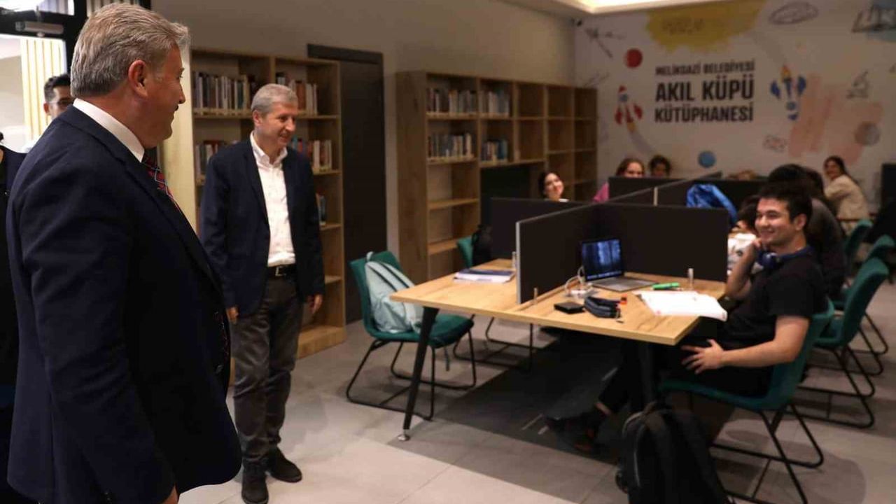 Melikgazi'den gençlere yatırım: 18 Akıl Küpü Kütüphanesiyle eğitim ve sosyalleşme fırsatı