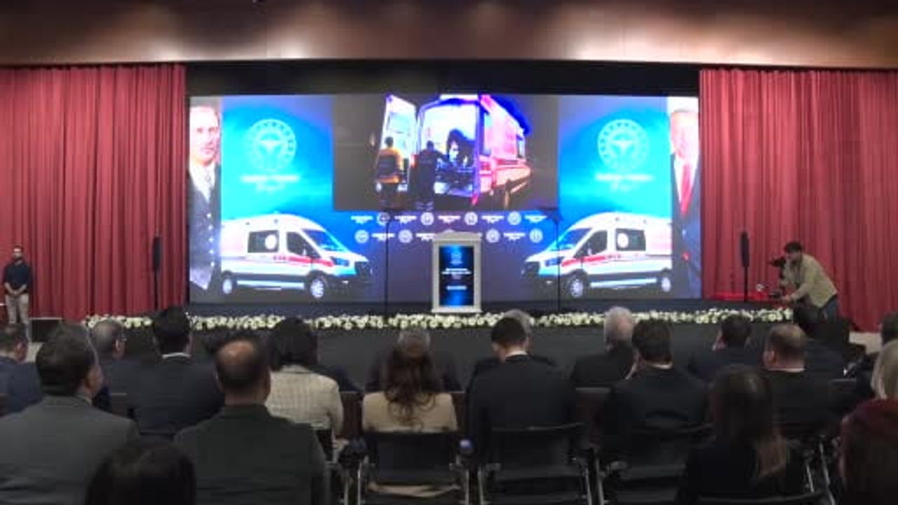 Memişoğlu: 856 Yeni Ambulans ve Dijital Sistemlerle Müdahale Sürelerini Kısaltıyoruz