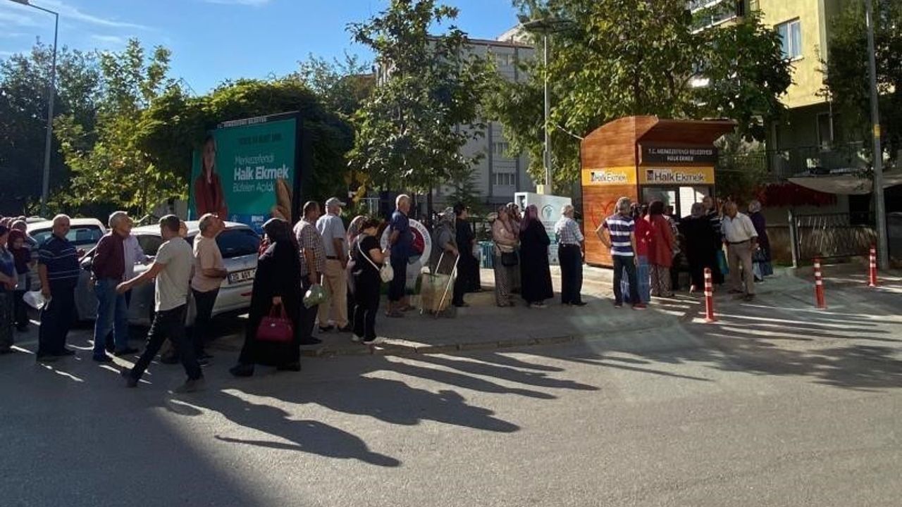 Merkezefendi Halk Ekmek 31. Büfesini Hallaçlar Mahallesi'nde Açtı