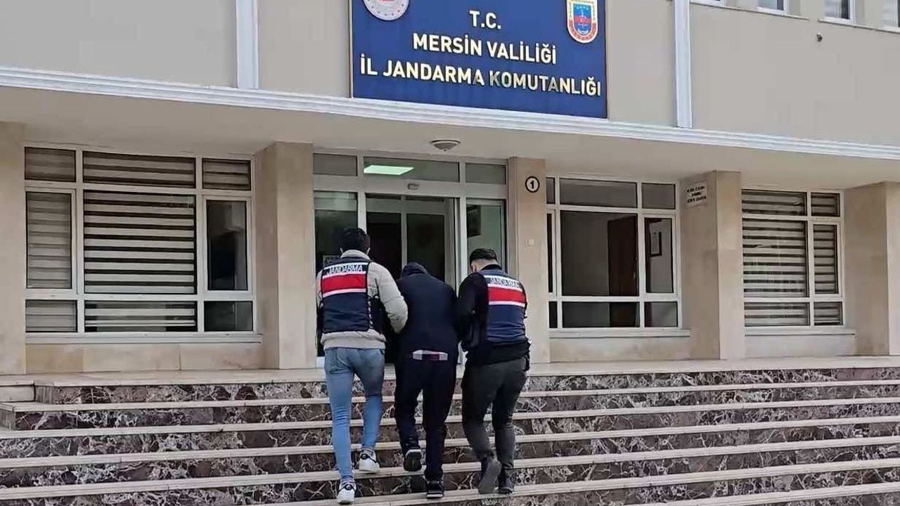 Mersin'de 36 yıl kesinleşmiş hapis cezası olan ve 101 suç kaydı bulunan şahıs Yenişehir'de yakalandı