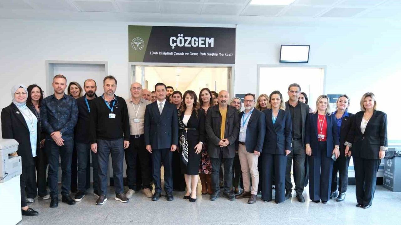 Mersin'de Çok Disiplinli Çocuk ve Genç Ruh Sağlığı Merkezi (ÇÖZGEM) hizmete girdi