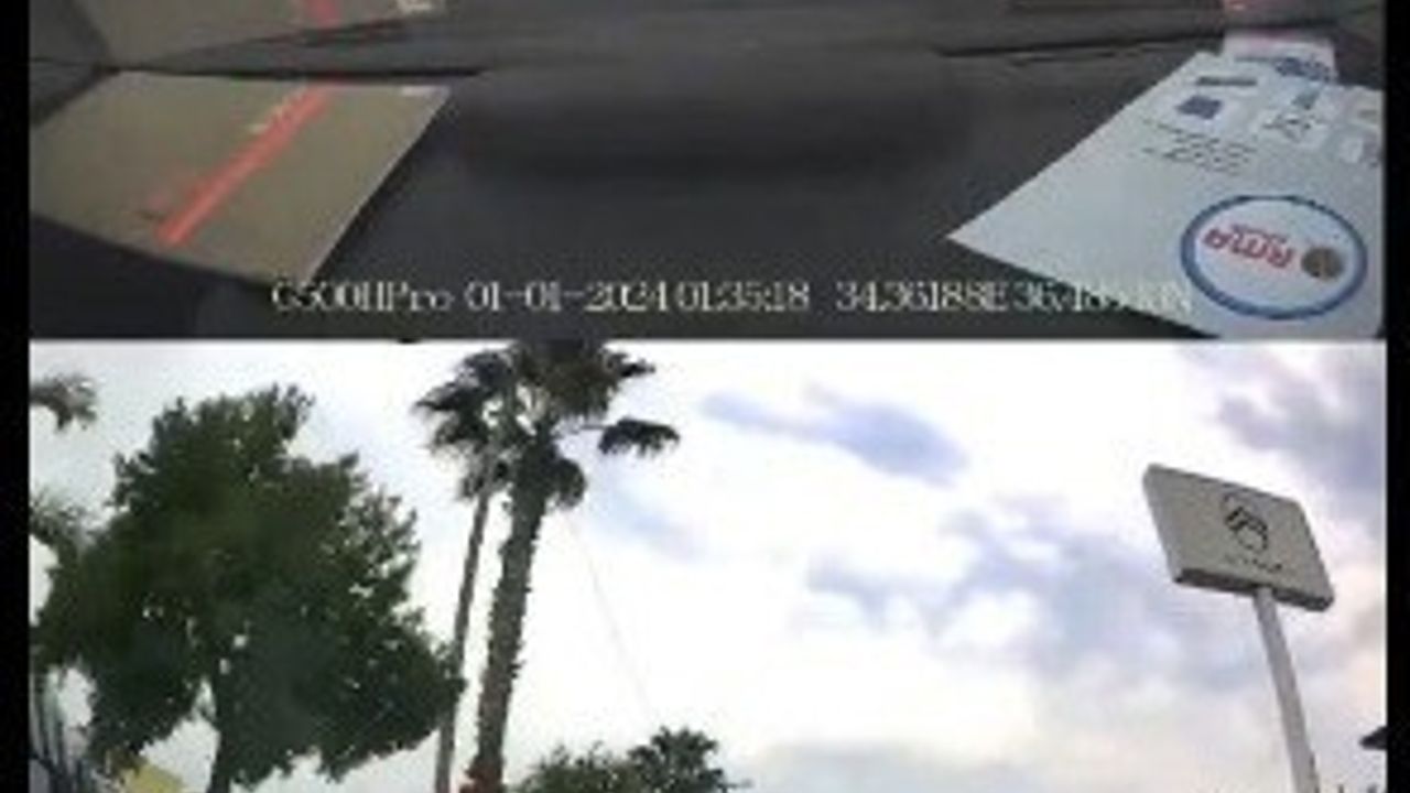 Mersin'de makas atan sürücü, sosyal medyadaki görüntüler sonrası gözaltına alındı