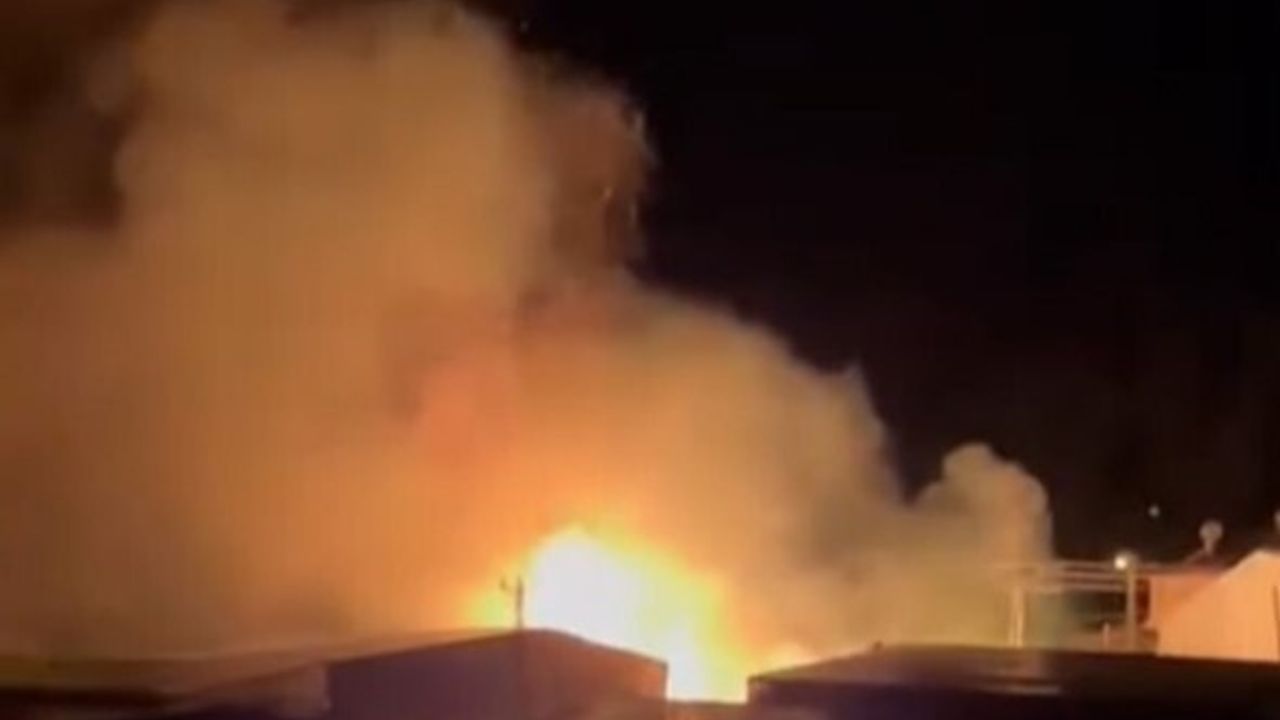 Mersin'de sazlık yangını söndürüldü — bir sera zarar gördü