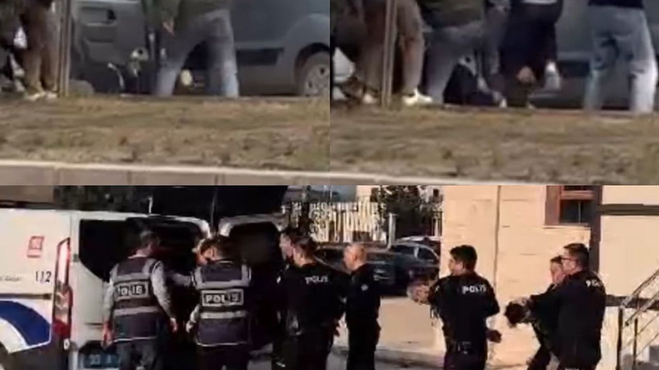 Mersin'de trafikte darp: 3 şüpheli tutuklandı, olay anı kamerada