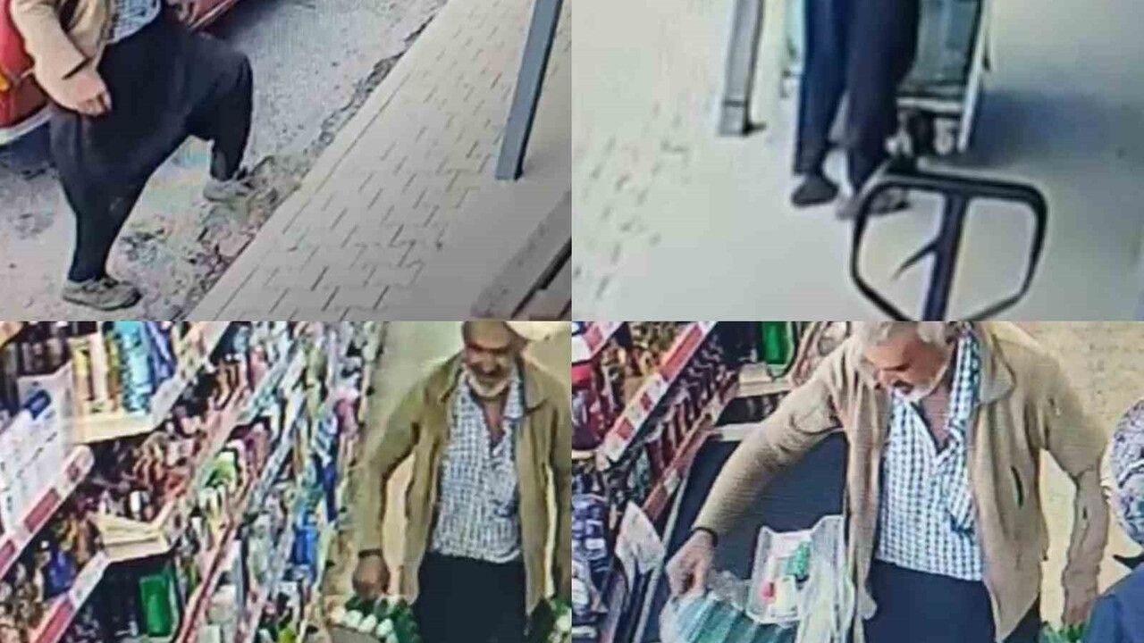 Mersin’de yayla marketinde dikkati çeken hareket: Çamurlu ayakkabısını çıkarıp çorapla alışveriş yaptı