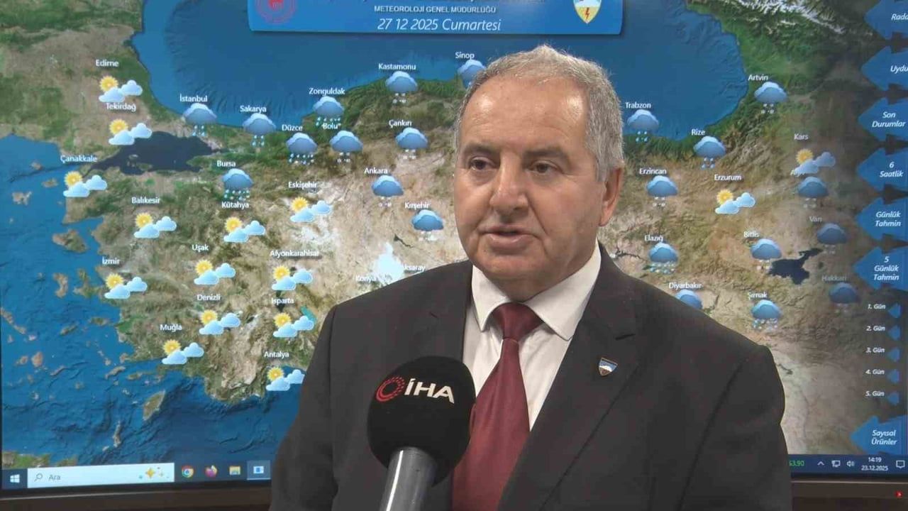 Meteoroloji Uzmanı Macit: Perşembe akşamından itibaren yeni soğuk hava etkili olacak