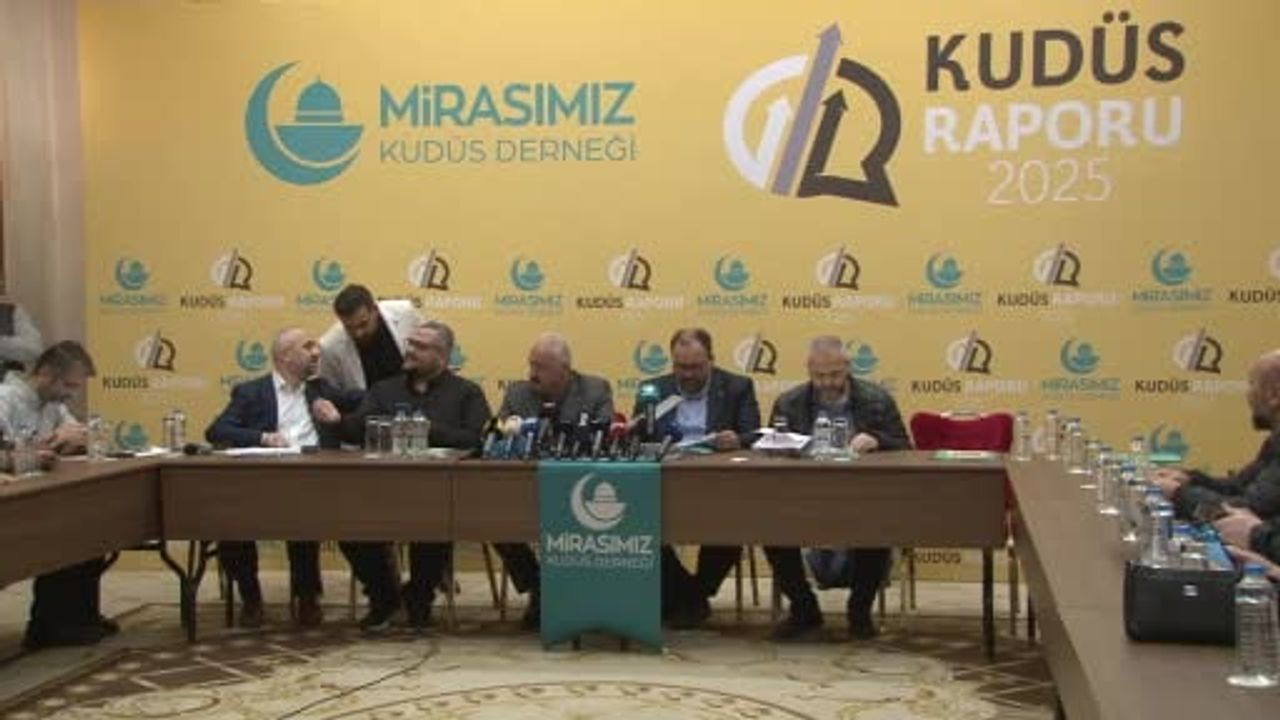 Mirasımız Kudüs Derneği 'Genişletilmiş 2025 Kudüs Raporu'nu Açıkladı