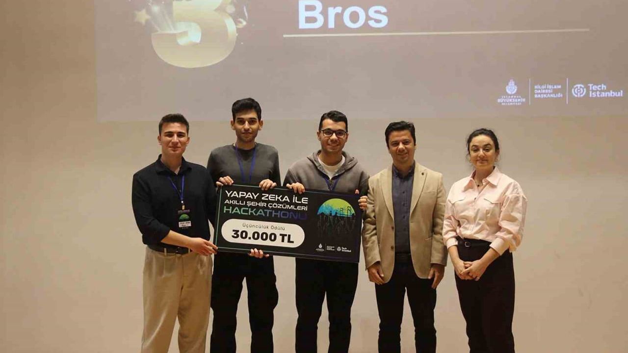 MSKÜ Öğrencileri 'Akıllı Şehirler' Hackathonunda Türkiye 3.’sü