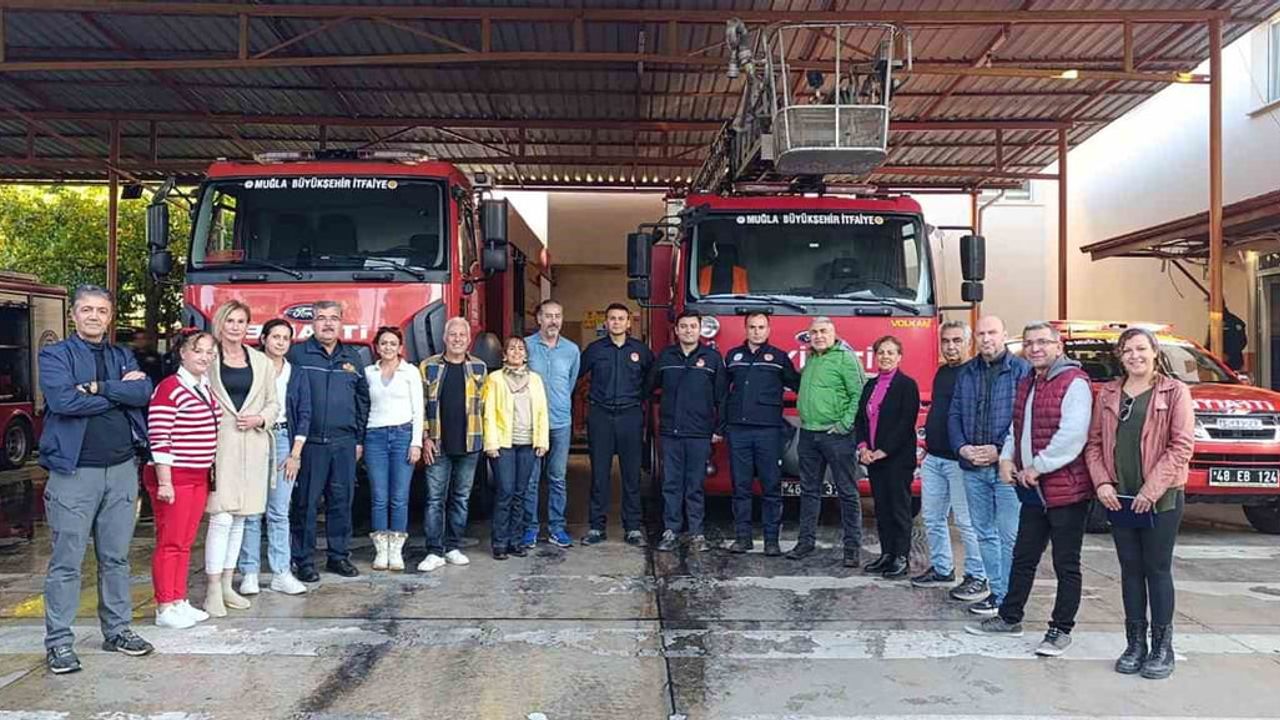 Muğla Büyükşehir Belediyesi gönüllü itfaiyeci eğitimleriyle afet müdahale kapasitesini güçlendiriyor