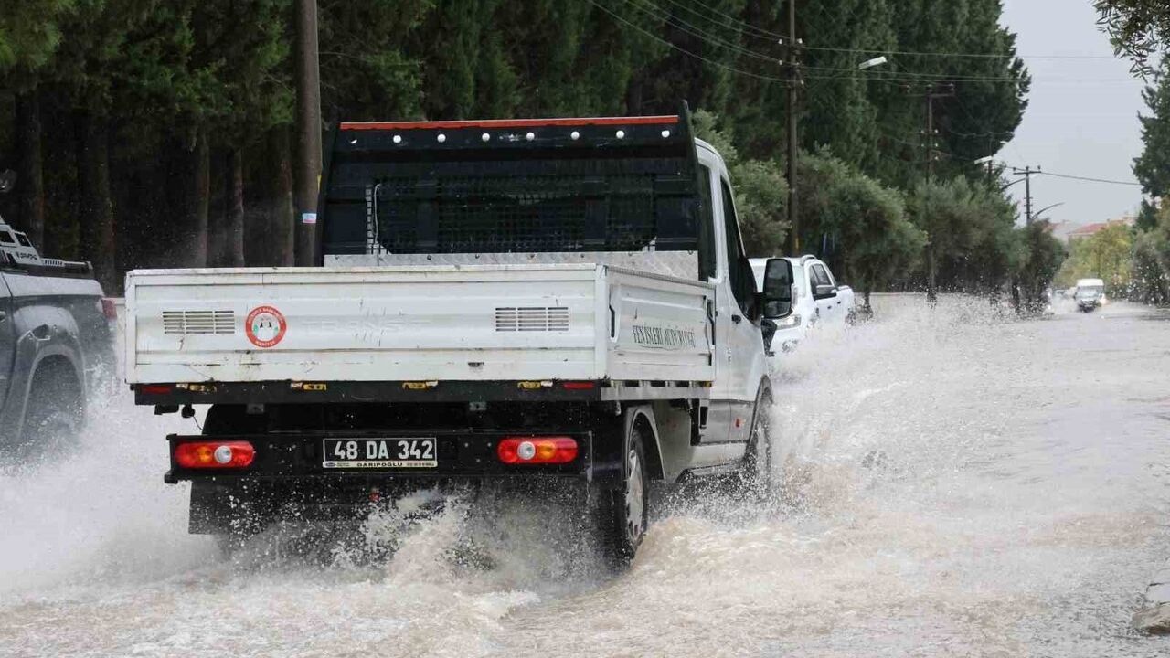 Muğla'da 6 Aralık yağışında en yüksek değer Ula Kavakçalı Mahallesi'nde ölçüldü