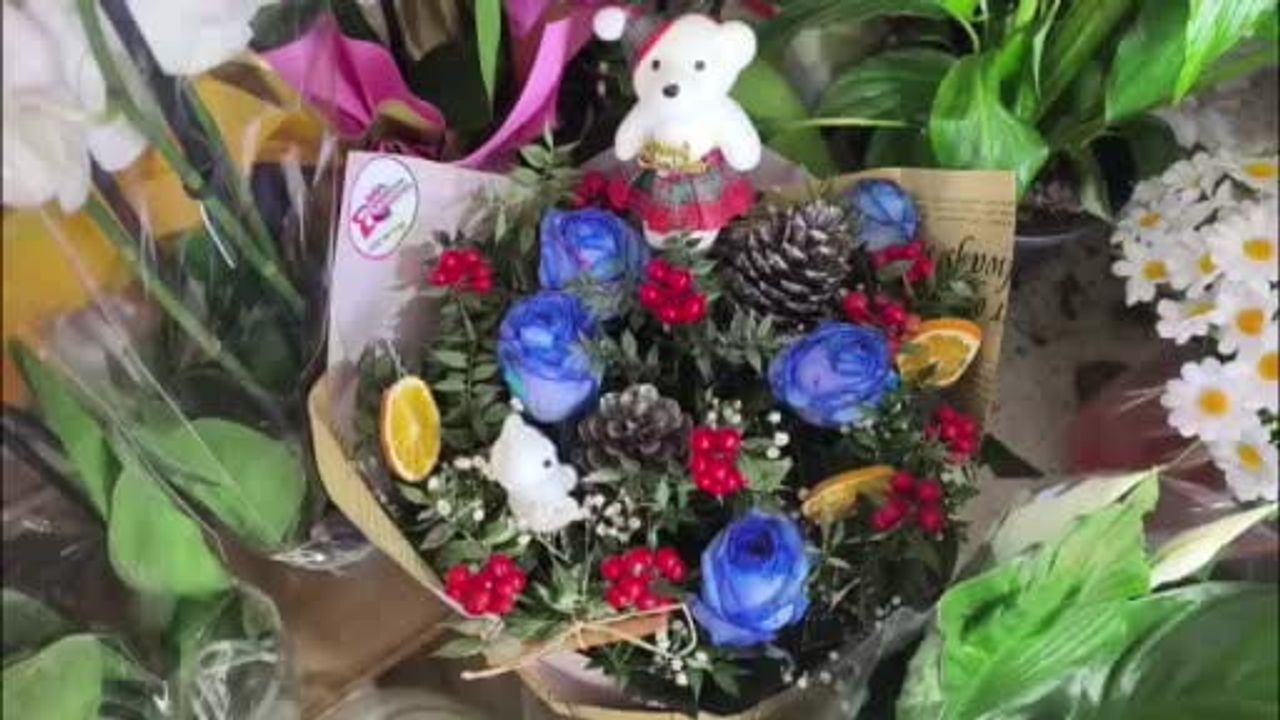 Muğla'da Kokina Yeni Yıl Süslemelerinin Vazgeçilmezi Oldu