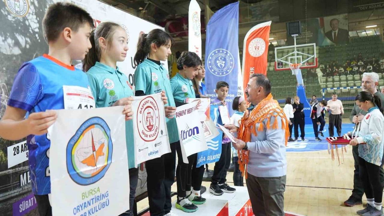 Muğla'da U14 Türkiye Oryantiring Şampiyonası sona erdi: Ula Akyaka ve Menteşe parkurlarında ödüller verildi