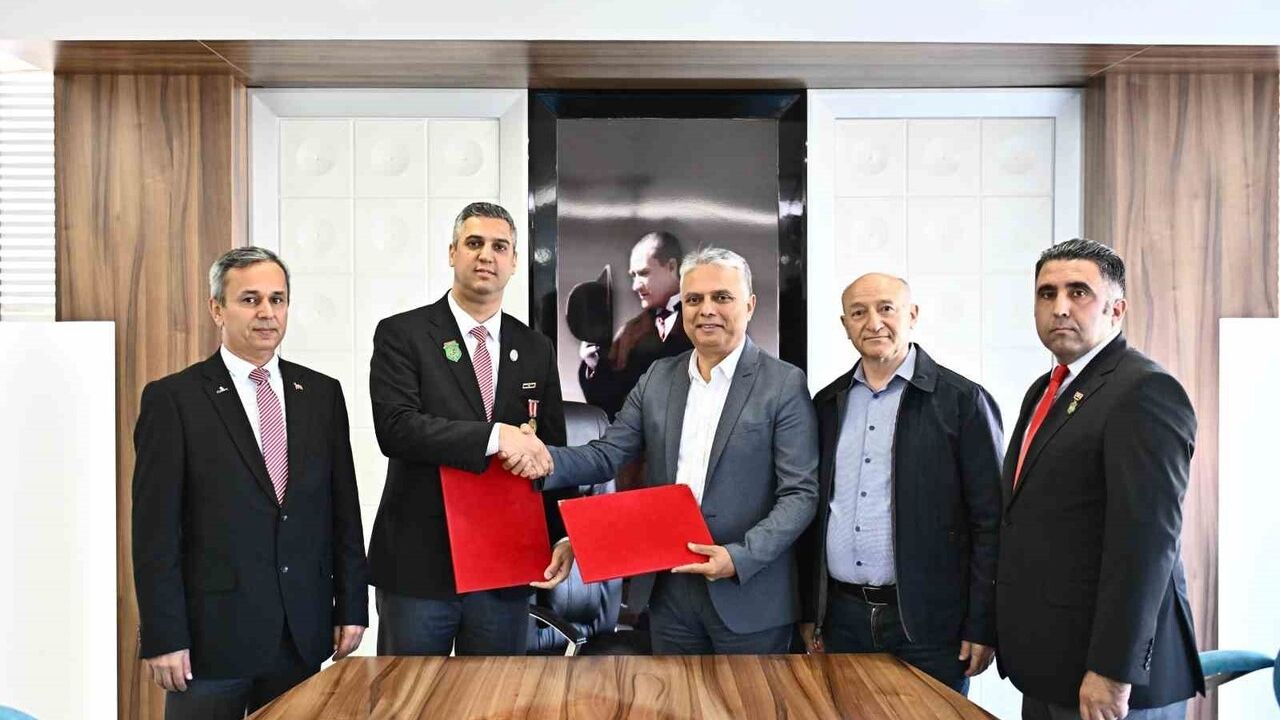 Muratpaşa Belediyesi ile Türkiye Harp Malulü Gaziler Derneği arasında iş birliği protokolü