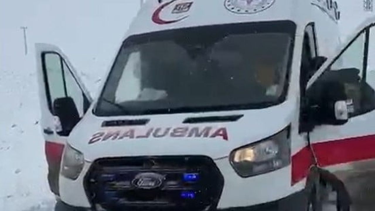 Muş’ta karla kapanan köy yolunda ambulansta doğum: 112 ve İl Özel İdaresi iş birliği