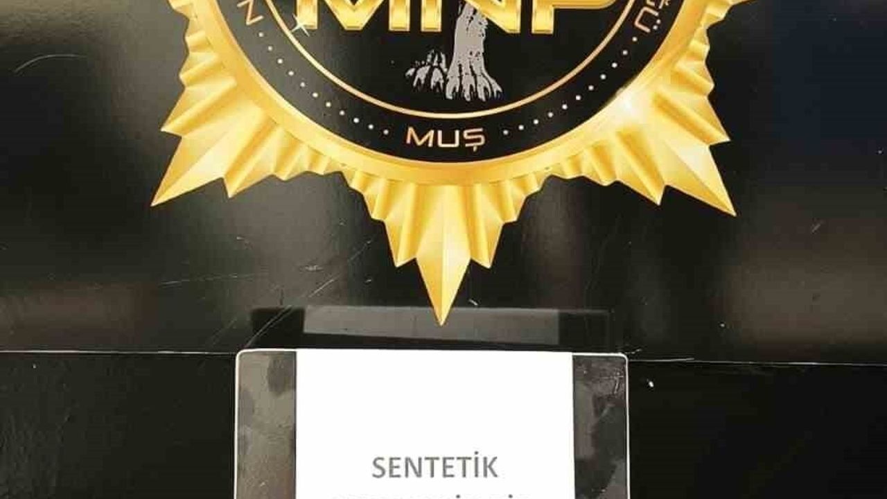 Muş'ta Narkotik Operasyonu: 30 Milyon TL Değerinde Sentetik Kannabinoid Ele Geçirildi
