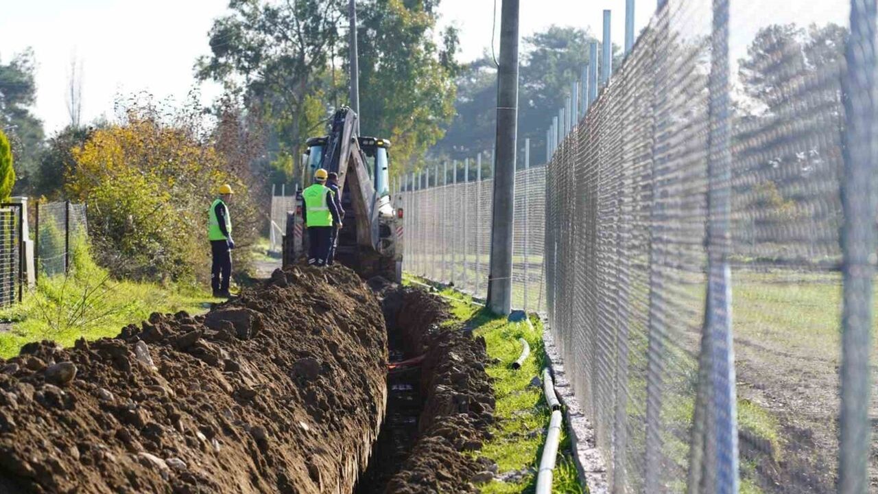 MUSKİ, Karabörtlen'de içme suyu hatlarını kamusal alana taşıyor