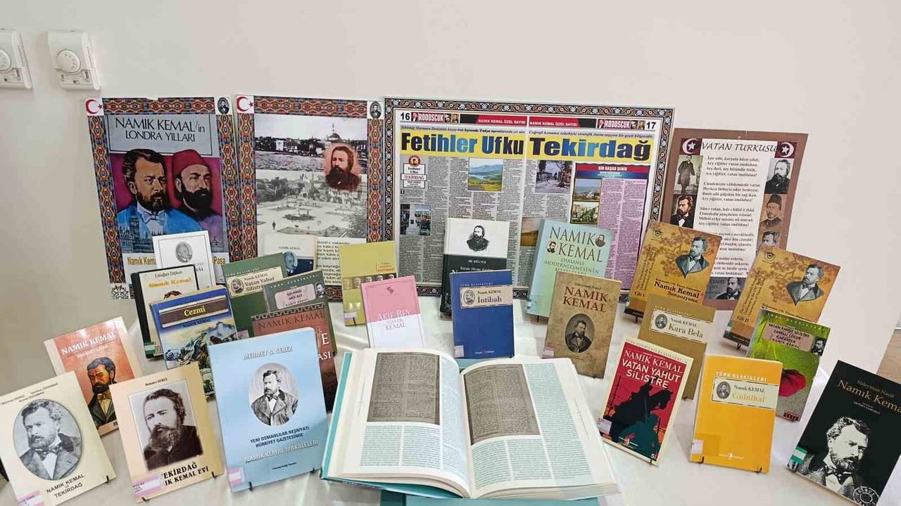 Namık Kemal doğumunun 185. yılında Tekirdağ'da anıldı