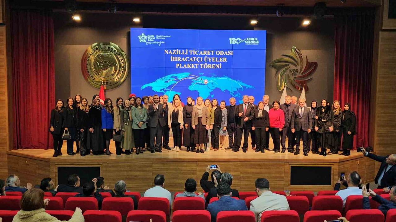 Nazilli Ticaret Odası, Bölgedeki Başarılı İhracatçıları 'Başarı Ödülleri'yle Onurlandırdı