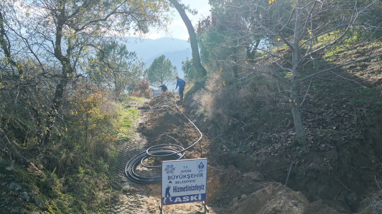 Nazilli ve Bozdoğan'da altyapı: ASKİ'nin 2 milyon 100 bin TL'lik yatırımı